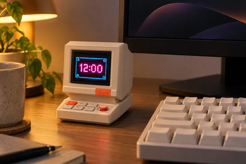 Divoom MiniToo — A tiny desk companion