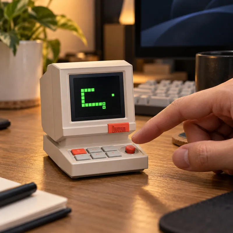 Divoom MiniToo — Palm-sized