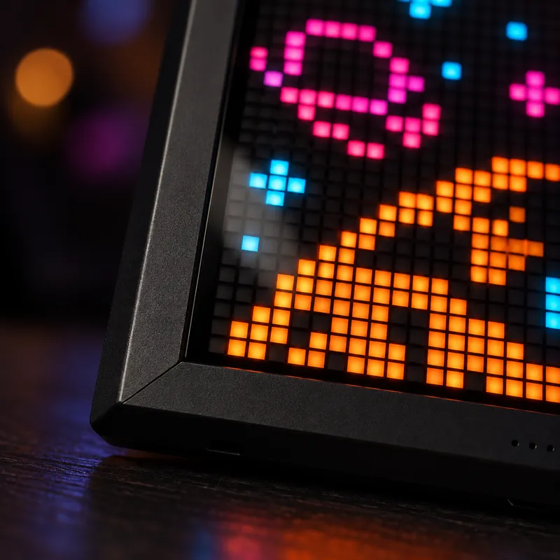 Divoom Pixoo 64 — Yaqindan 4096 ta LED