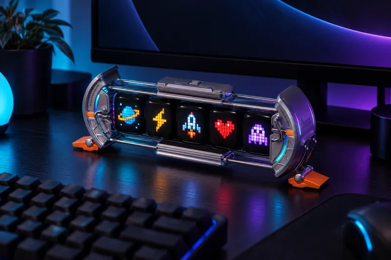 Divoom TimesGate II — Tungi o‘yin setapida